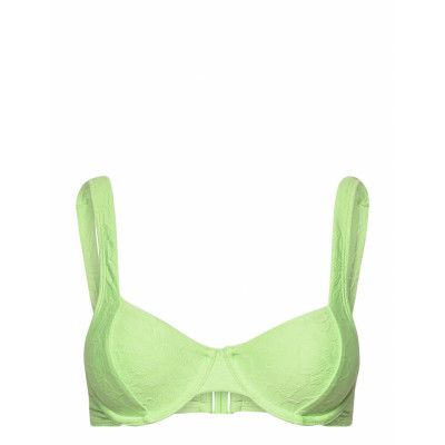 Bondi Uf Swimwear Bikinis Bikini Tops Push-up Bikinitops Grön *Villkorat Erbjudande Hunkemöller