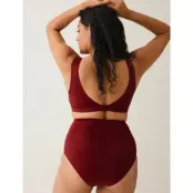 Boob Bikini Briefs - Red - S