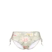 Botanical Leaf Midi *Villkorat Erbjudande Swimwear Bikinis Bikini Bottoms Side-tie Bikinis Multi/mönstrad Triumph