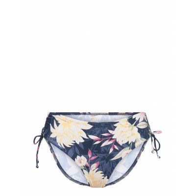 Botanical Leaf Midi Swimwear Bikinis Bikini Bottoms Side-tie Bikinis Multi/patterned Triumph