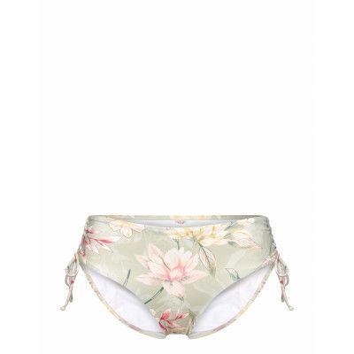 Botanical Leaf Midi Swimwear Bikinis Bikini Bottoms Side-tie Bikinis Multi/patterned Triumph