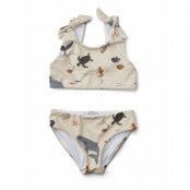 Bow Bikini Set Bikini Multi/patterned Liewood