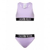 Bralette Bikini Set Bikini Lila Calvin Klein