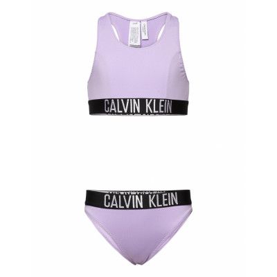 Bralette Bikini Set Bikini Lila Calvin Klein