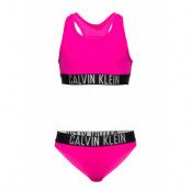 Bralette Bikini Set Bikini Rosa Calvin Klein