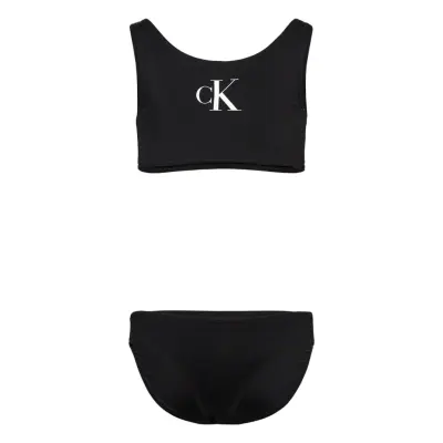 Bralette Bikini Set Bikini Svart Calvin Klein