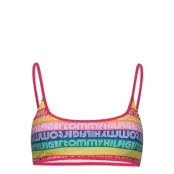 Bralette Swimwear Bikinis Bikini Tops Bandeau Bikinitops Multi/mönstrad Tommy Hilfiger