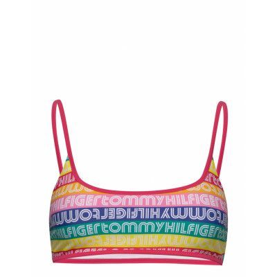 Bralette Swimwear Bikinis Bikini Tops Bandeau Bikinitops Multi/mönstrad Tommy Hilfiger