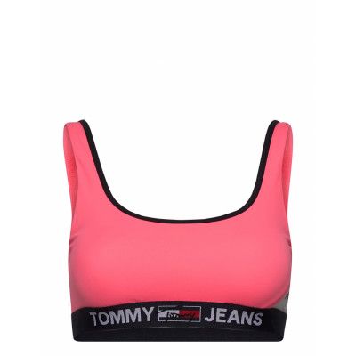 Bralette Swimwear Bikinis Bikini Tops Bandeau Bikinitops Rosa Tommy Hilfiger