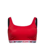 Bralette Curve Swimwear Bikinis Bikini Tops Bandeau Bikinitops Röd Tommy Hilfiger
