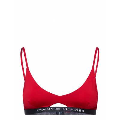 Bralette Rp Swimwear Bikinis Bikini Tops Triangle Bikinitops Röd Tommy Hilfiger