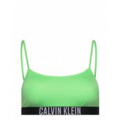 Bralette-Rp Swimwear Bikinis Bikini Tops Bandeau Bikinitops Grön Calvin Klein