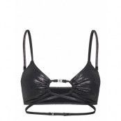 Bralette-Rp Swimwear Bikinis Bikini Tops Triangle Bikinitops Black Calvin Klein