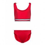 Bralette Set Bikini Röd Tommy Hilfiger