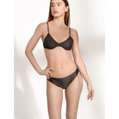 Bread & Boxers Bikini Brief - Brown - L