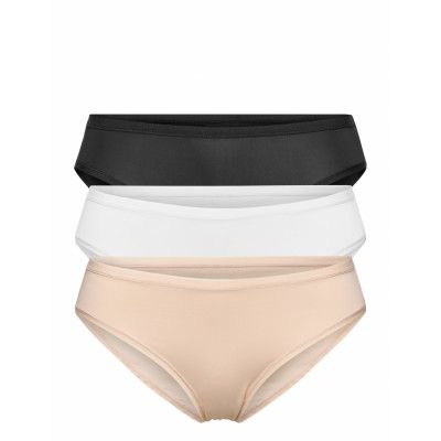 Brief 3 Pack Polly Bikini Regu Trosa Brief Tanga Multi/mönstrad Lindex