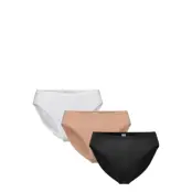 Brief Bikini Reg Polly Micro 3 Trosa Brief Tanga Svart Lindex