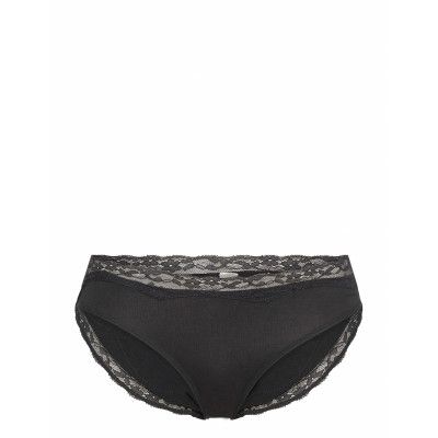 Brief Bliss Bikini Reg High L Trosa Brief Tanga Black Lindex
