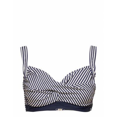 Brighton, Twisted Soft Bra Swimwear Bikinis Bikini Tops Wired Bikinitops Vit Abecita