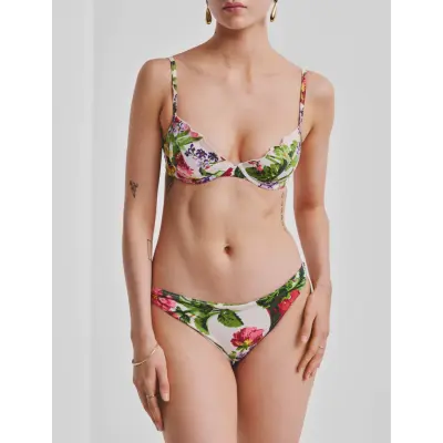by Ti Mo Bikini Top - Multi/patterned - L