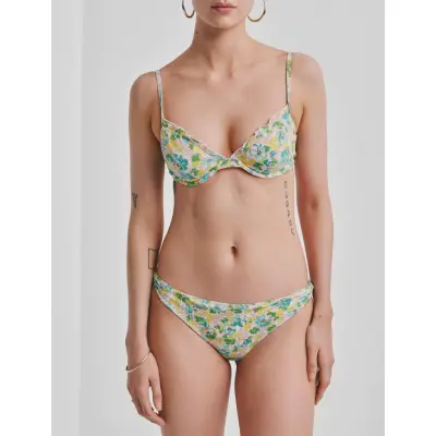 by Ti Mo Classic Bikini Bottom - Green - XS