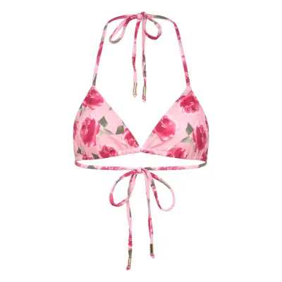 by Ti Mo Triangle Bikini Top - Pink - M