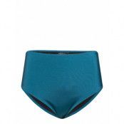 Calinea, Hw, Brief Swimwear Bikinis Bikini Bottoms High Waist Bikinis Blå Zizzi