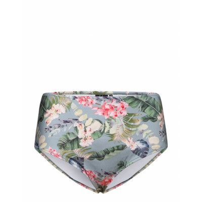 Calinea, Hw, Brief Swimwear Bikinis Bikini Bottoms High Waist Bikinis Blå Zizzi