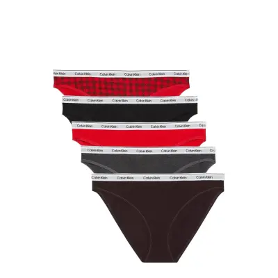 Calvin Klein Bikini 5Pk Röd
