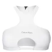 Calvin Klein Core Neo Bikini Zip Back Crop Top-RP