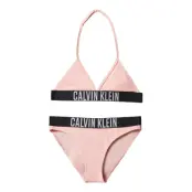 Calvin Klein Triangle Bikini Set - Pink - 128-140