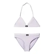 Calvin Klein Triangle Bikini Set - Purple - 140-152