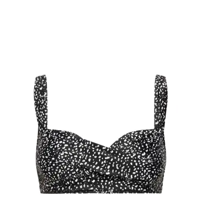 Camogli Swimwear Bikinis Bikini Tops Wired Bikinitops Svart Scampi
