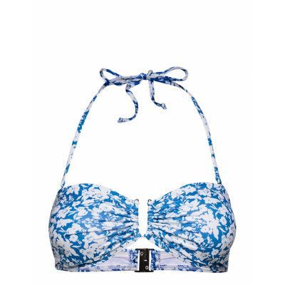 Canagz Bikini Top Swimwear Bikinis Bikini Tops Bandeau Bikinitops Blå *Villkorat Erbjudande Gestuz