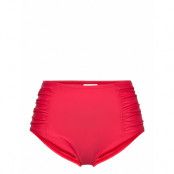 Capri, Maxibrief *Villkorat Erbjudande Swimwear Bikinis Bikini Bottoms High Waist Bikinis Röd Abecita