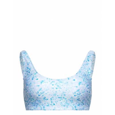 Careliza Bikini Top Swimwear Bikinis Bikini Tops Bandeau Bikinitops Blå ONLY Carmakoma