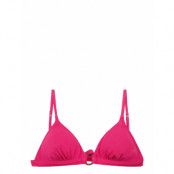 Carly Swimwear Bikinis Bikini Tops Triangle Bikinitops Pink Love Stories