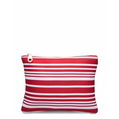 Carried Away Classic Stripe Bikini Bag Necessär Röd Seafolly