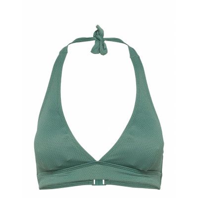 Casablanca Top Swimwear Bikinis Bikini Tops Triangle Bikinitops Grön Missya