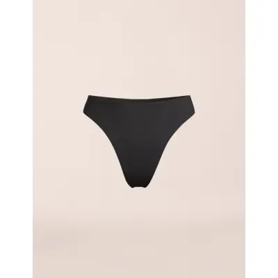 Casall Brazilian High Waist Bikini Bottom - Black - 40