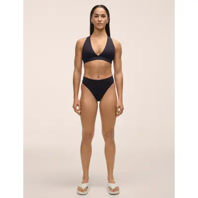 Casall High Waist Bikini Brief - Black - 42