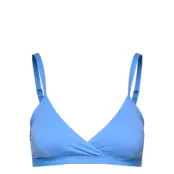 Casall Overlap Bikini Top Blå