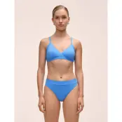 Casall Overlap Bikini Top - Blue - 38