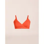 Casall Overlap Bikini Top - Orange - 34