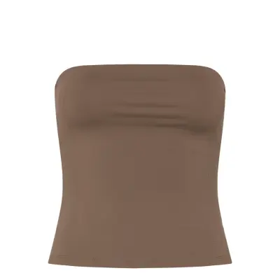Casall Tube Bikini Tank Top - Brown - 44