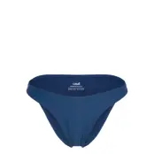 Casall Waffle High Leg Bikini Bottom Marinblå
