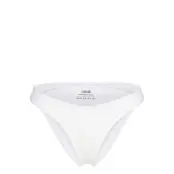 Casall Waffle High Leg Bikini Bottom Vit