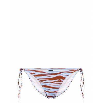 Caz Tai Cord Swimwear Bikinis Bikini Bottoms Side-tie Bikinis Röd Missya