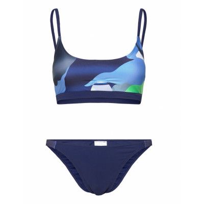 Adidas Sportswear Ce Camo Bik Set Blå