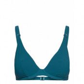 Chantelle Beach Celestial Bikini Plunge Underwired Bra Marinblå